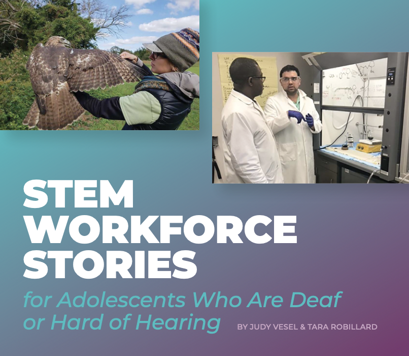 Screenshot STEM Workforce Stories article in TERC's Hands On magazine